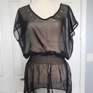 NWOT Smart and Sexy -  Swim Suite Cover up Resort Wear S/M